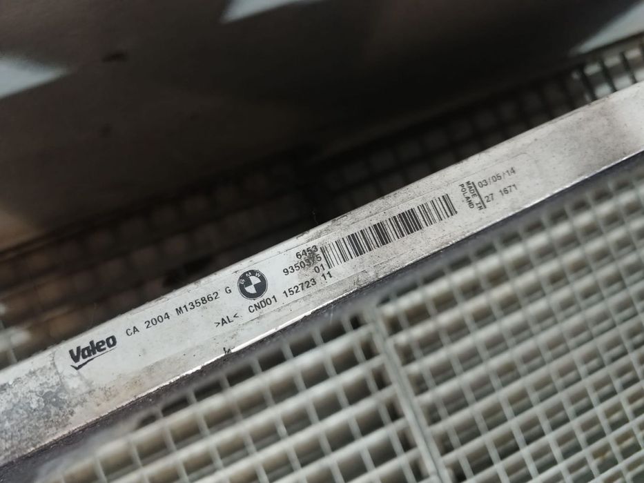 radiator clima ac 3.0 d bmw x5 e70 x6 e71 9350375  6453-9350375-01  m135862