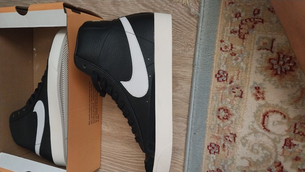 Кросовки Nike Blazer черные