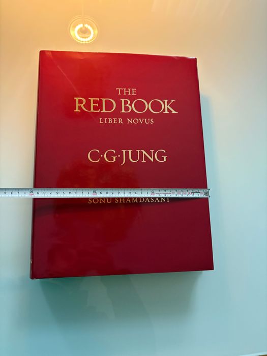 The Red Book Liber Novus Jung ediția I engleză rară facsimil rara