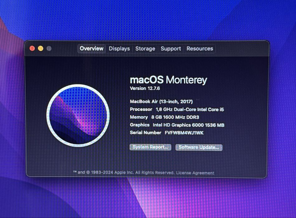MacBook Air 13 2017