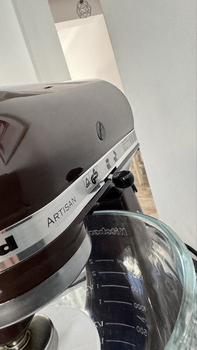 Mixer cu bol Kitchenaid artisan maro