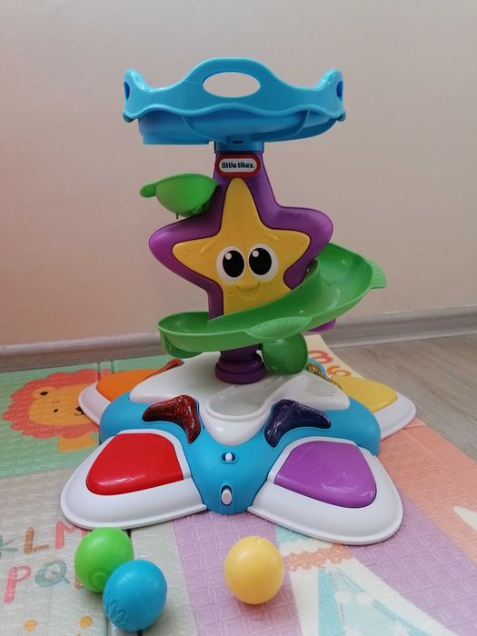 Бебешка играчка Little Tikes морска звезда със звук и светлина