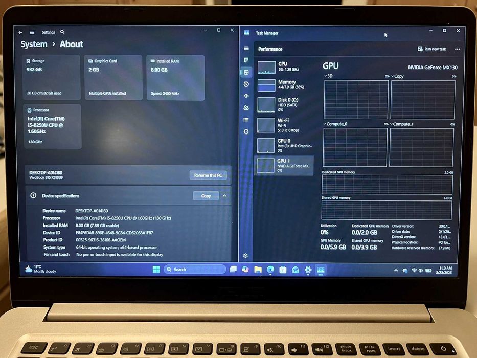Laptop ASUS VivoBook S15
