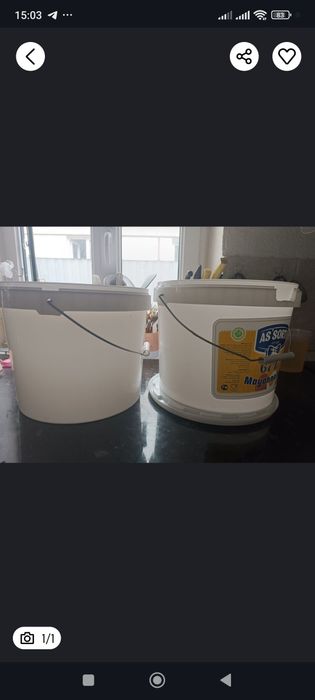 Вёдра пластиковые