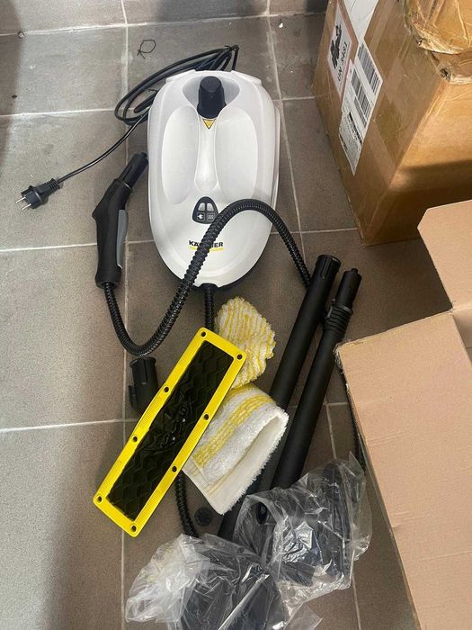 Aparat de curatat cu abur multifunctional Karcher SC 2 EasyFix, 1500 W, 3.2 bar, rezervor 1 l, accesorii curatare suprafete multiple