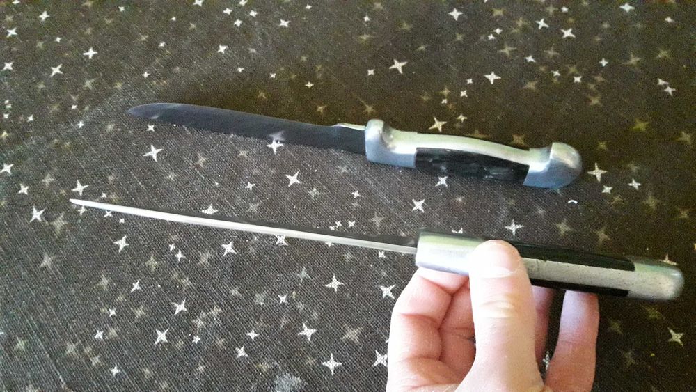 Нож Хан Тервел - Един остана