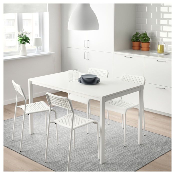 IKEA АДДЕ Стул, белый