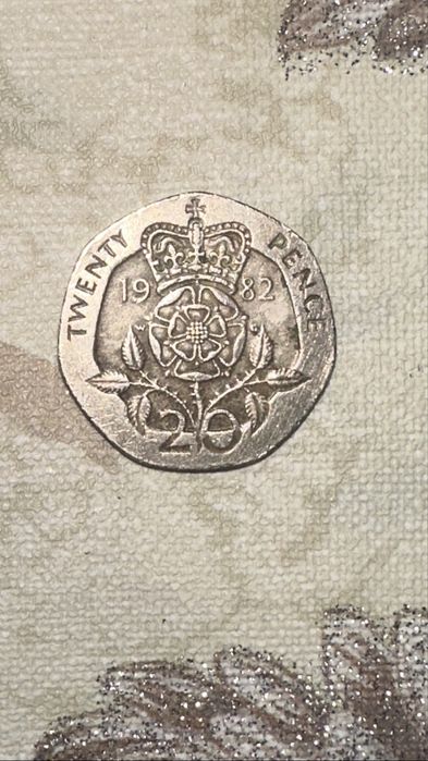 Moneda twenty pence 1982