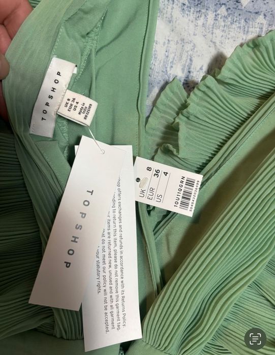 Нова с етикет TOPSHOP дамска дълга рокля - размер EUR-36/UK-8