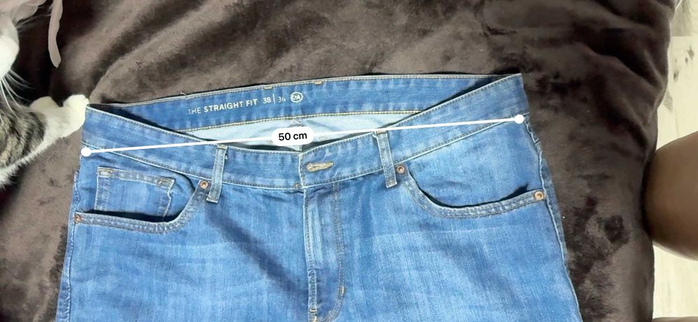 Jeans barbati straight fit C&A marimea 38/34
