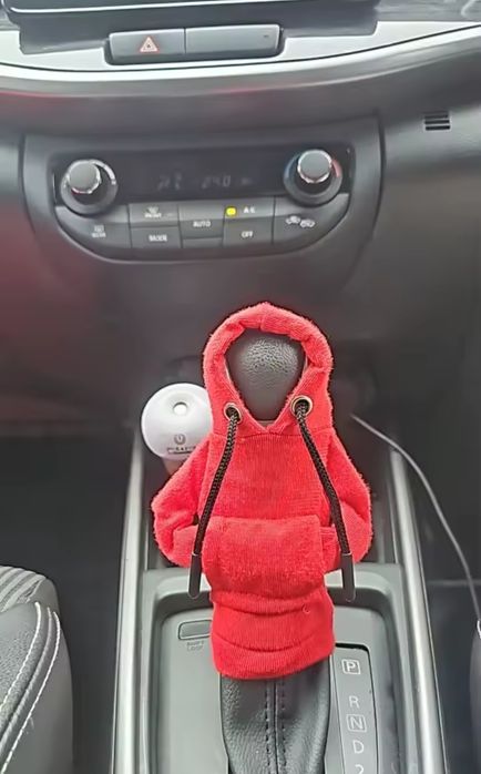 Accesoriu schimbător de viteze Hanorac, Roșu