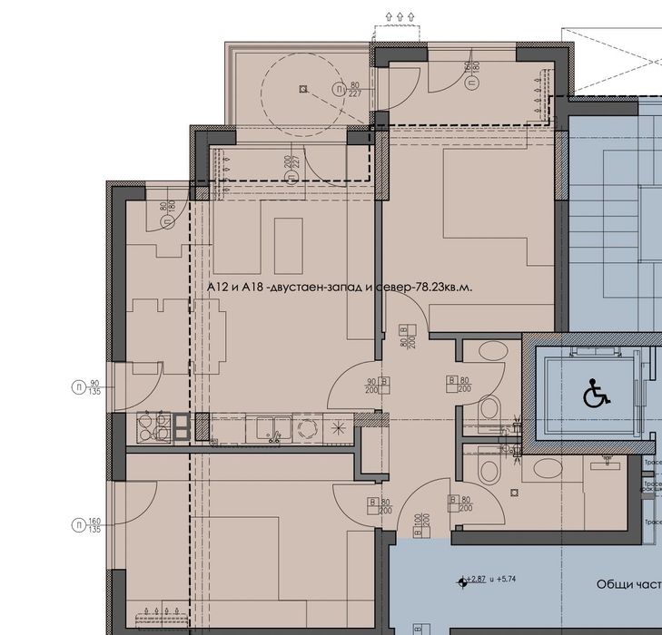 Продава се Тристаен апартамент в София, Студентски град - 94 кв.м за 1341 €/кв.м - Снимка #1