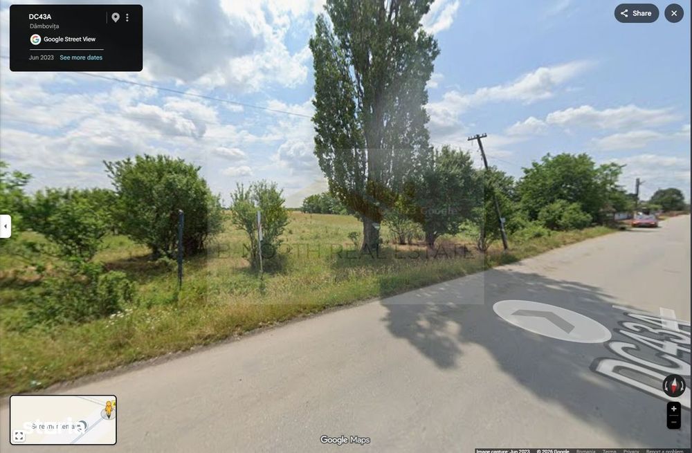 Terenuri de vânzare Răcari, Dâmbovița | 540 mp și 640 mp | 26 euro/mp