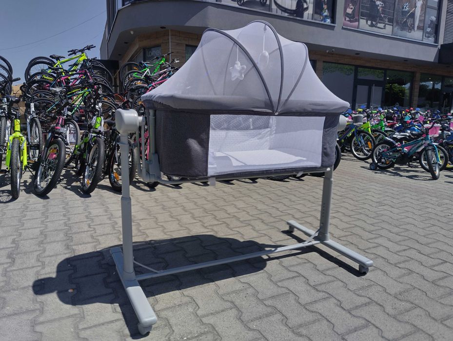 CANGAROO Легло люлка C`est la vie сив графит