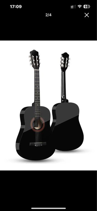 gitara. 38 dyumli  klassic gitara 6 torli