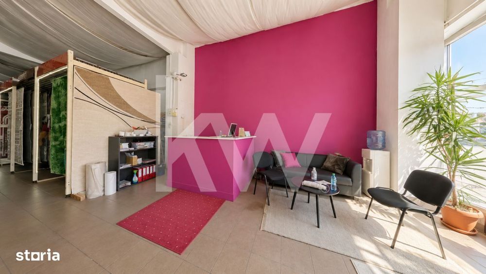 Spatiu comercial 435 mp, open-space