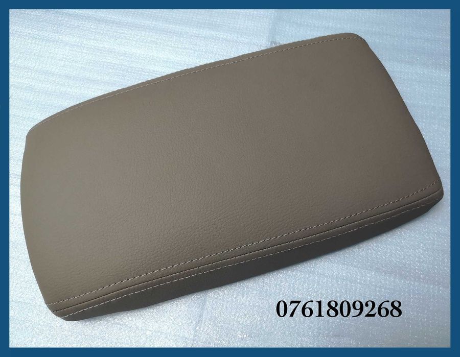 Capac cotiera piele ecologica Audi A6 C6 4F (2005-2011) Gri