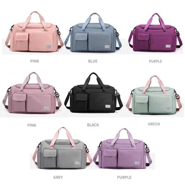 Пътна водоустойчива чанта. Подходяща за уикенд, фитнес, ръчен багаж.