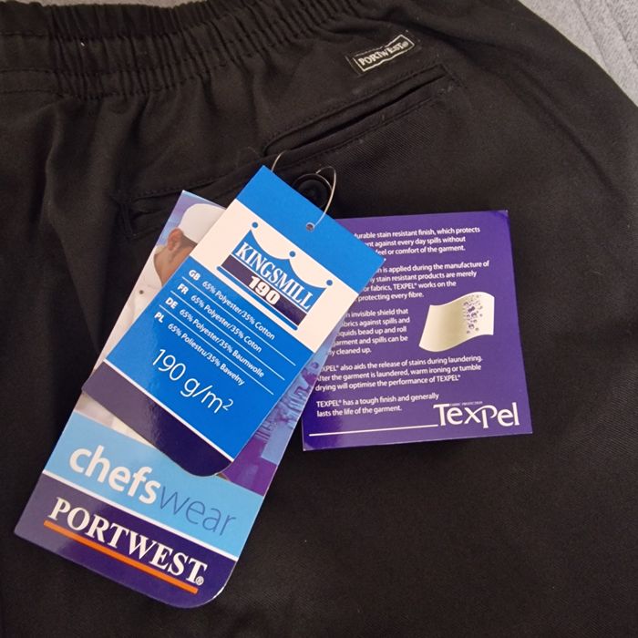 Pantaloni bucatar L  Portwest
