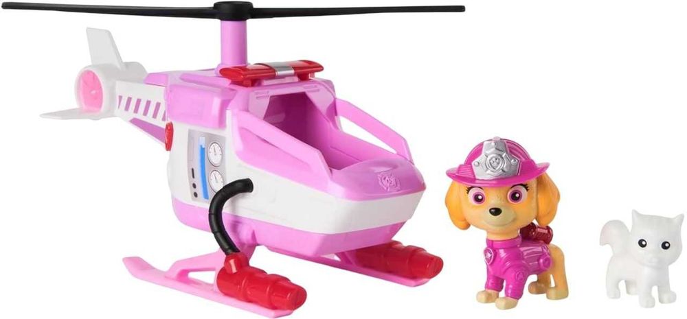 Paw Patrol Fire Rescue Хеликоптерът на Скай Skye фигурка Райдър 2 вида