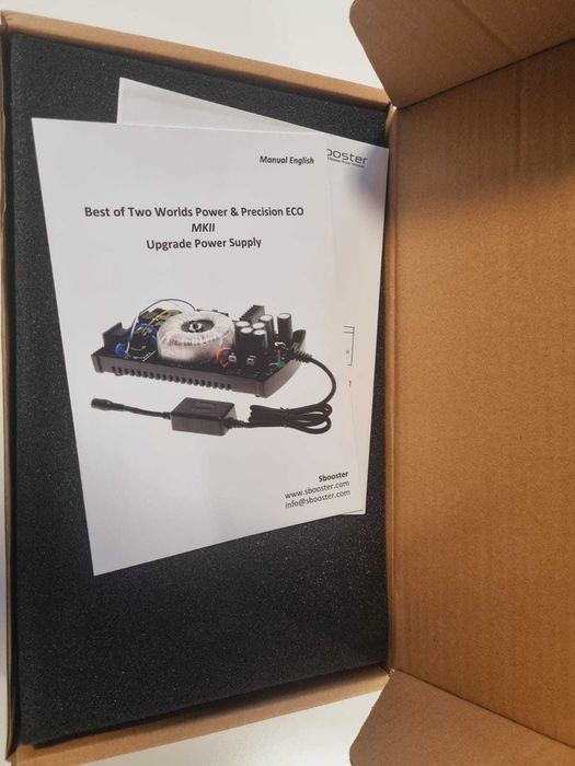 Sursă de alimentare high-end Sbooster BOTW P&P ECO MKII, 18-19V