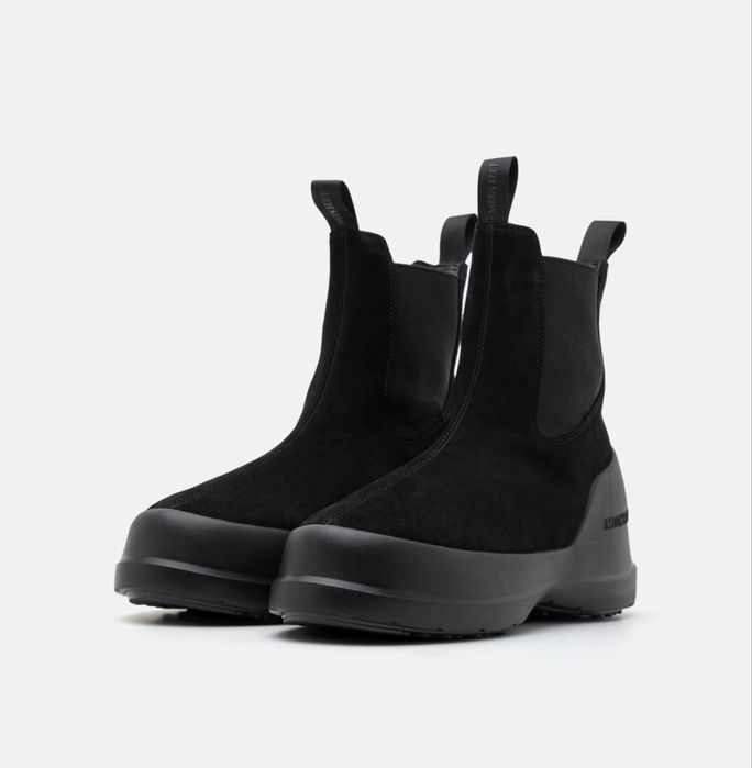 Moon Boot Luna Chelsea Suede ОРИГИНАЛ дамски боти/челси/велур 40/25,5