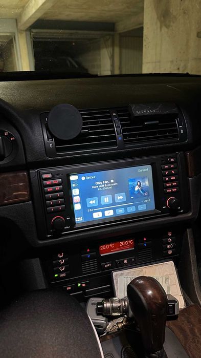 Navigatie Android BMW Seria 5 E39 Seria 7 E38 X5 E53 CarPlay