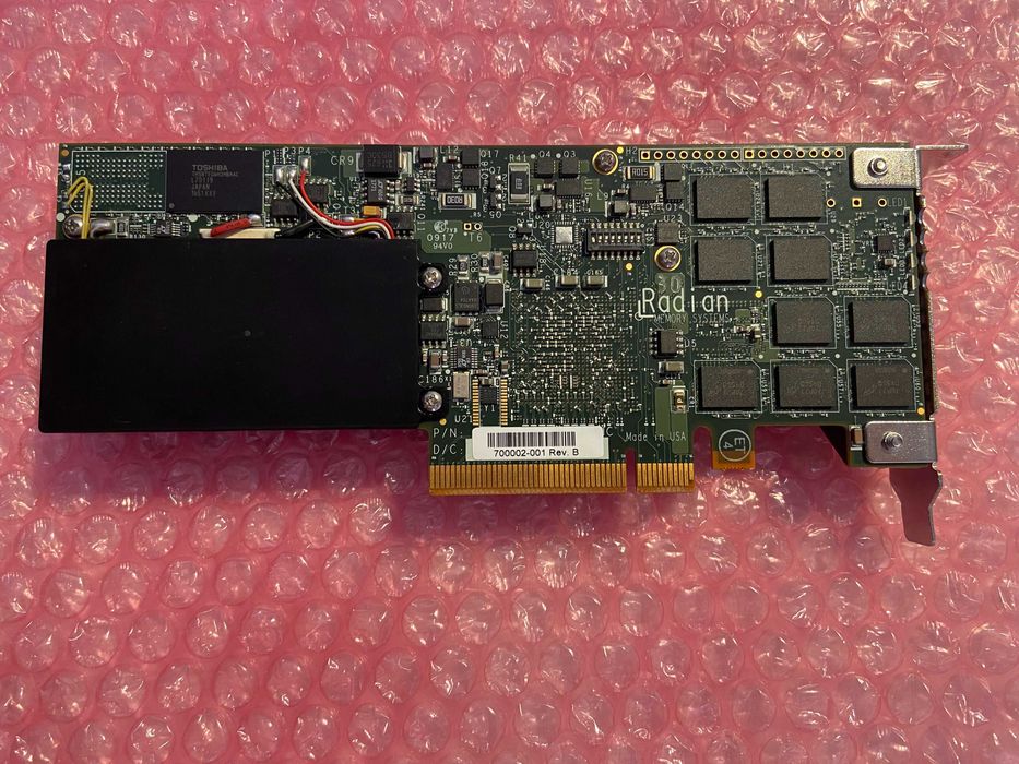 Radian RMS-200 8G – Високопроизводителен SSD ускорител NVRAM