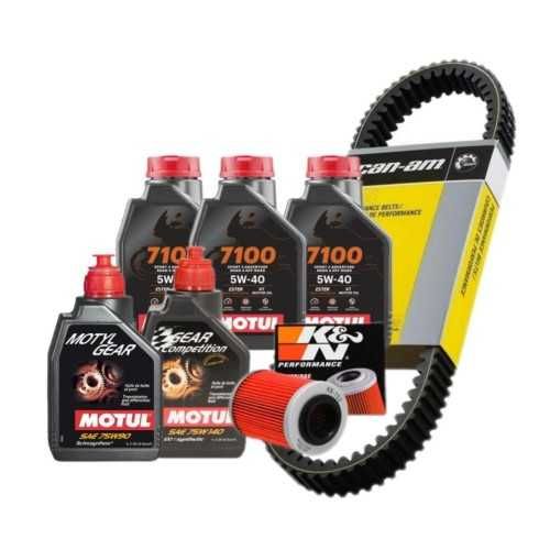 Kit schimb ulei Motul atv Can Am + Curea