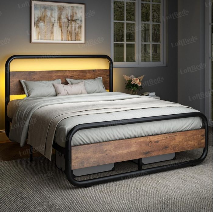 Кровать ЛАСВЕГАС, kravat Lasvegas, kalavat, matras, led