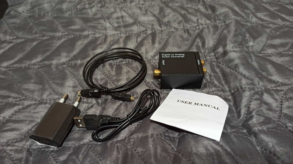 Аудио конвертор (преобразувател) от цифров към аналогов звук за TV