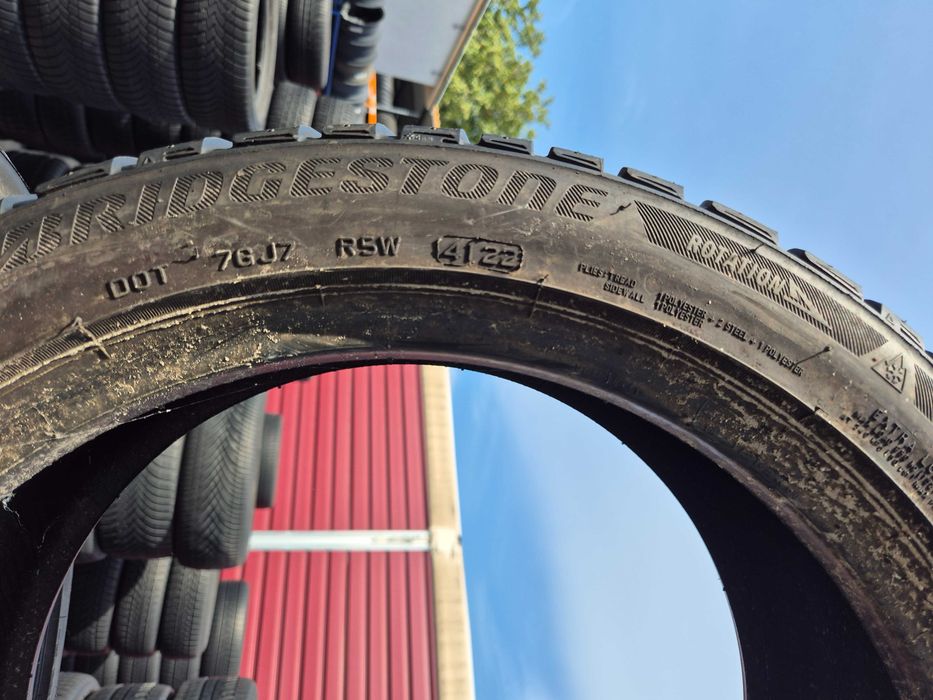 2 Anvelope M+S IARNA - 225/45/18 95H - Bridgestone Blizzak - Stare F BUNA - DOT 2022 !