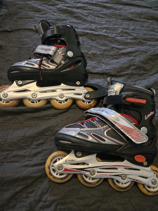 Ролери leku с подарък наколенки