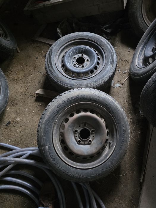 Roti, cauciucuri 185/65 R 15 88T, roti bmw, roți cu 5 găuri, roți