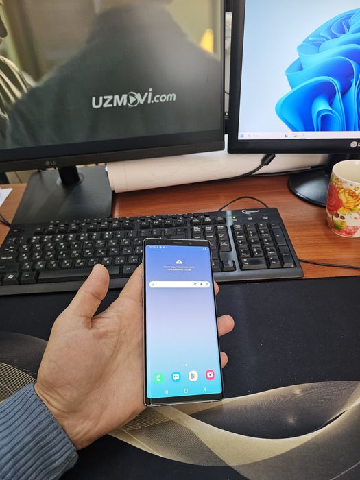 Samsung note 9 128gb(2022)iwlawi zur aybi yuq tozza telefon