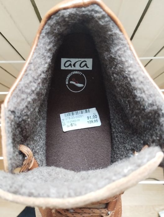 Bocanci bărbătești ARA – NOI, din piele naturală premium
