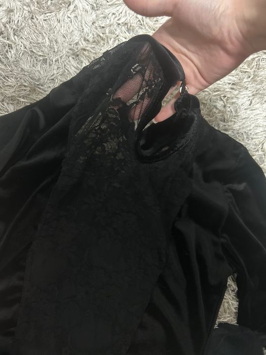 Дамска черна къса рокля