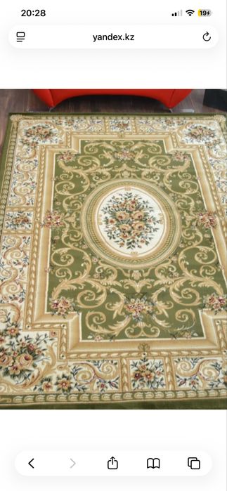 Ковер 6*4 очень в хорошем состоянии