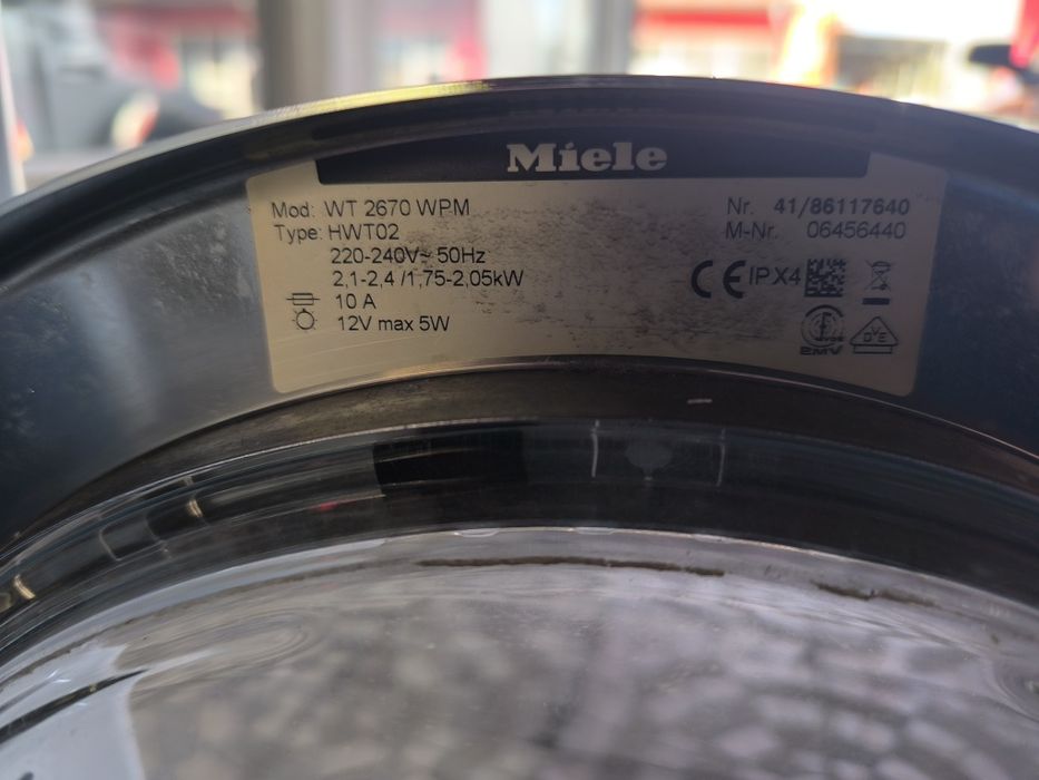 Пералня със сушилня Miele WT 2670 WPM - 6кг. на 3 кг. 1400об.