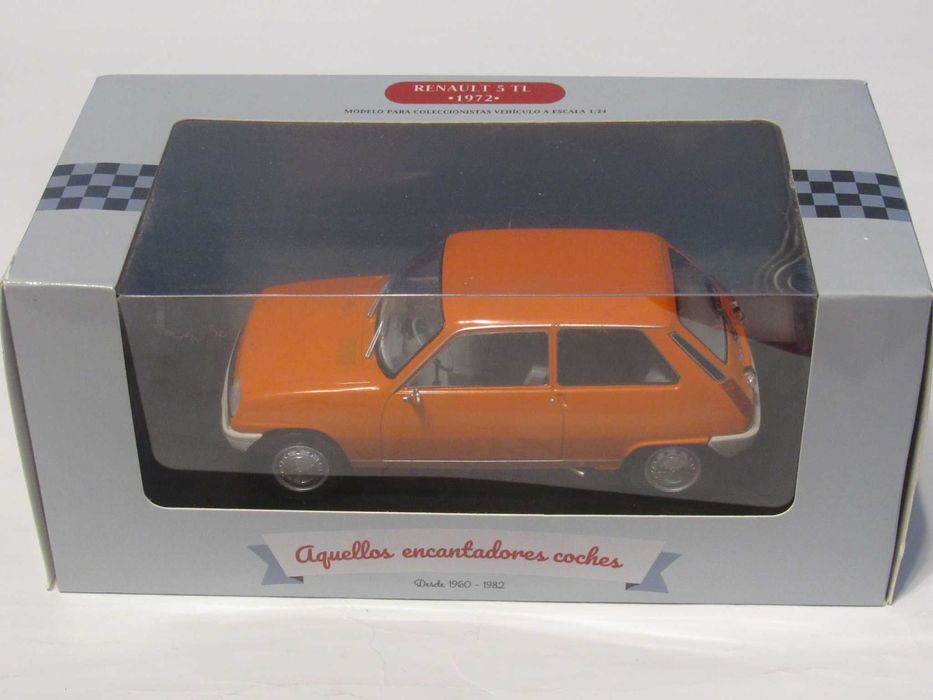 1/24 метални колекционерски колички Renault 5, Fiat UNO