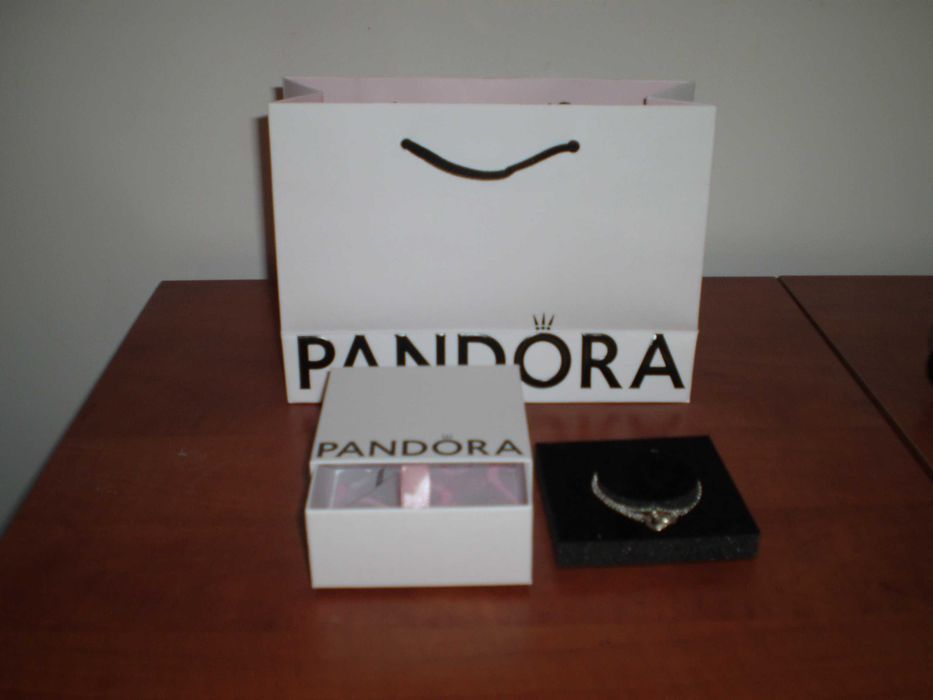 Pandora, lantisor argint 925, pietre zirconiu