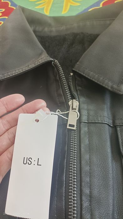 Кожа куртка мужской