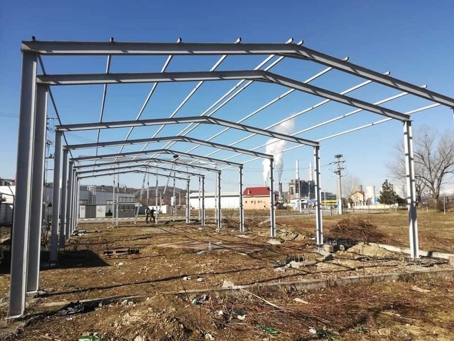 Vand hala metalica 14m x 40m complecta