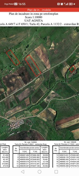 Vand teren arabil 2.5€ si pasunat  1€ la 1 km  de Agnita Sibiu