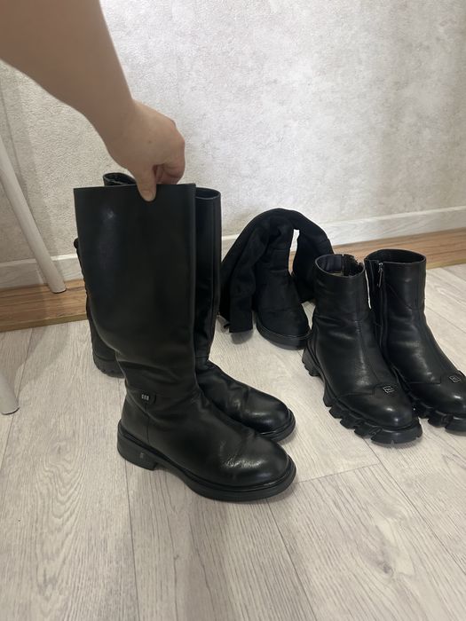 Зимние сапоги 4 пары , 36 размер