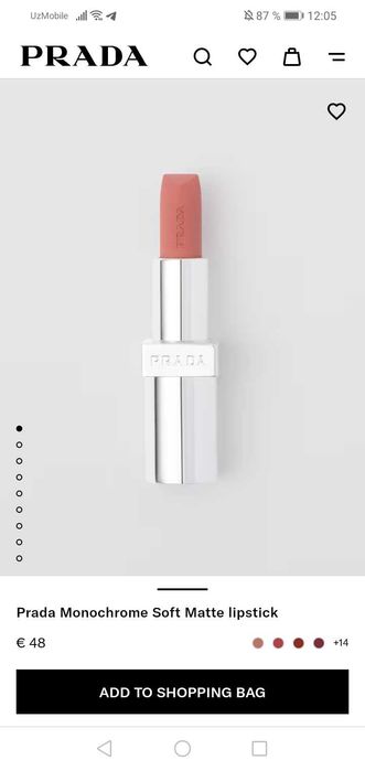 Губная помада  PRADA номер B101