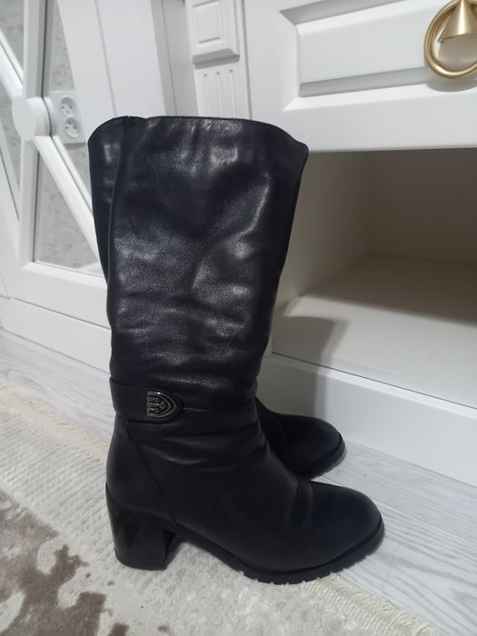 Сапоги зима натуралка