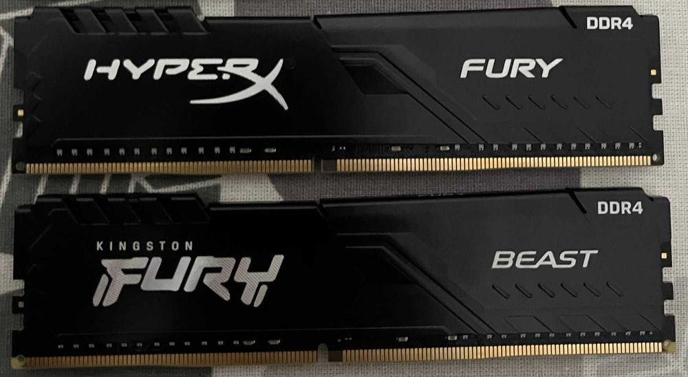 Kingston FURY / HyperX Fury DDR4 64 ГБ (2×32 ГБ) 3600 МГц