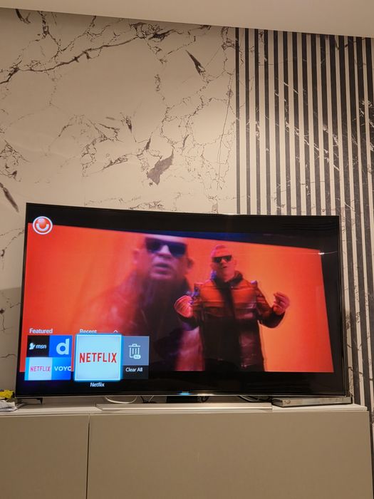 Tv Curbat samsung 163 cm 65 inch smart tv