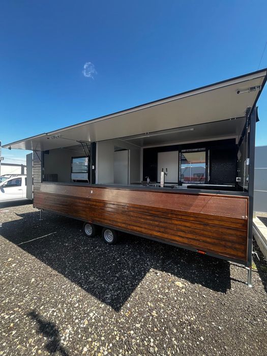 Rulote Comerciale Premium Fast Food Truck Complet Echipate, 6m, Personalizabile, In Stoc Si La Comanda